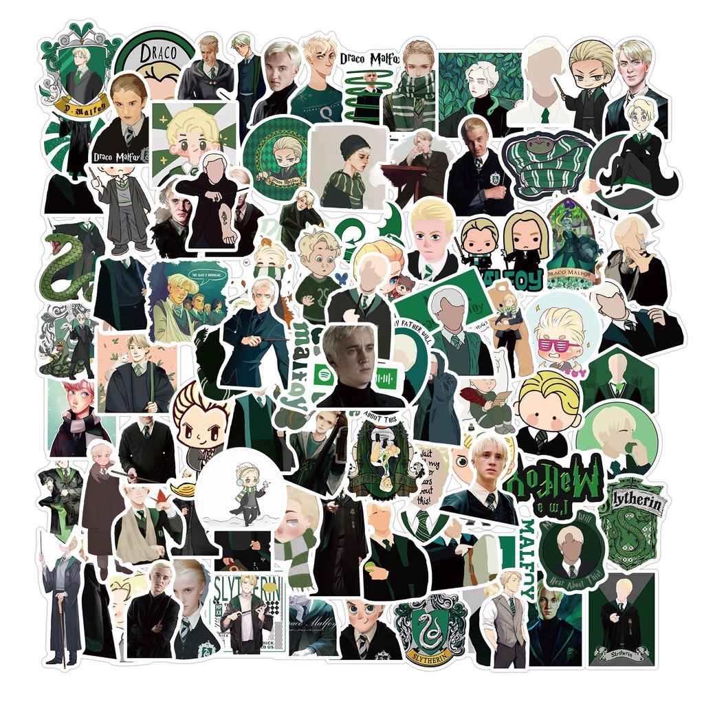 50 stickers Draco Malfoy