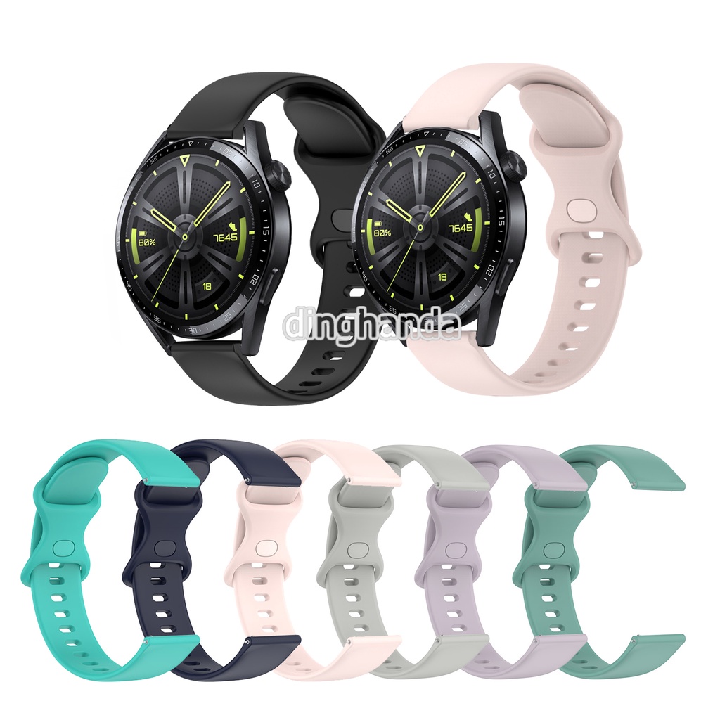 Dây Đeo Silicone Thể Thao Cho Đồng Hồ Thông Minh Huawei Watch Buds GT 2 GT 2e GT2 Pro GT3 SE Honor