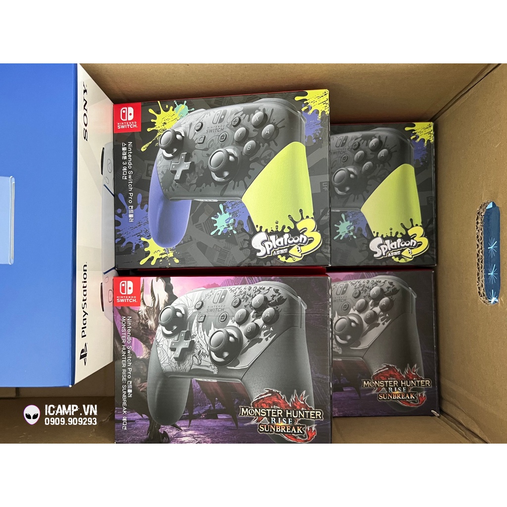 Tay Cầm Nintendo Switch Pro Controller - Bảo Hành Chính Hãng 3 Tháng