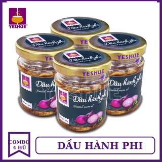 COMBO 4 HŨ DẦU HÀNH PHI YESHUE 100G - THUONG HIỆU YESHUE