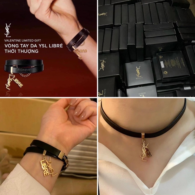 Vòng tay - Chocker YSL gift hãng