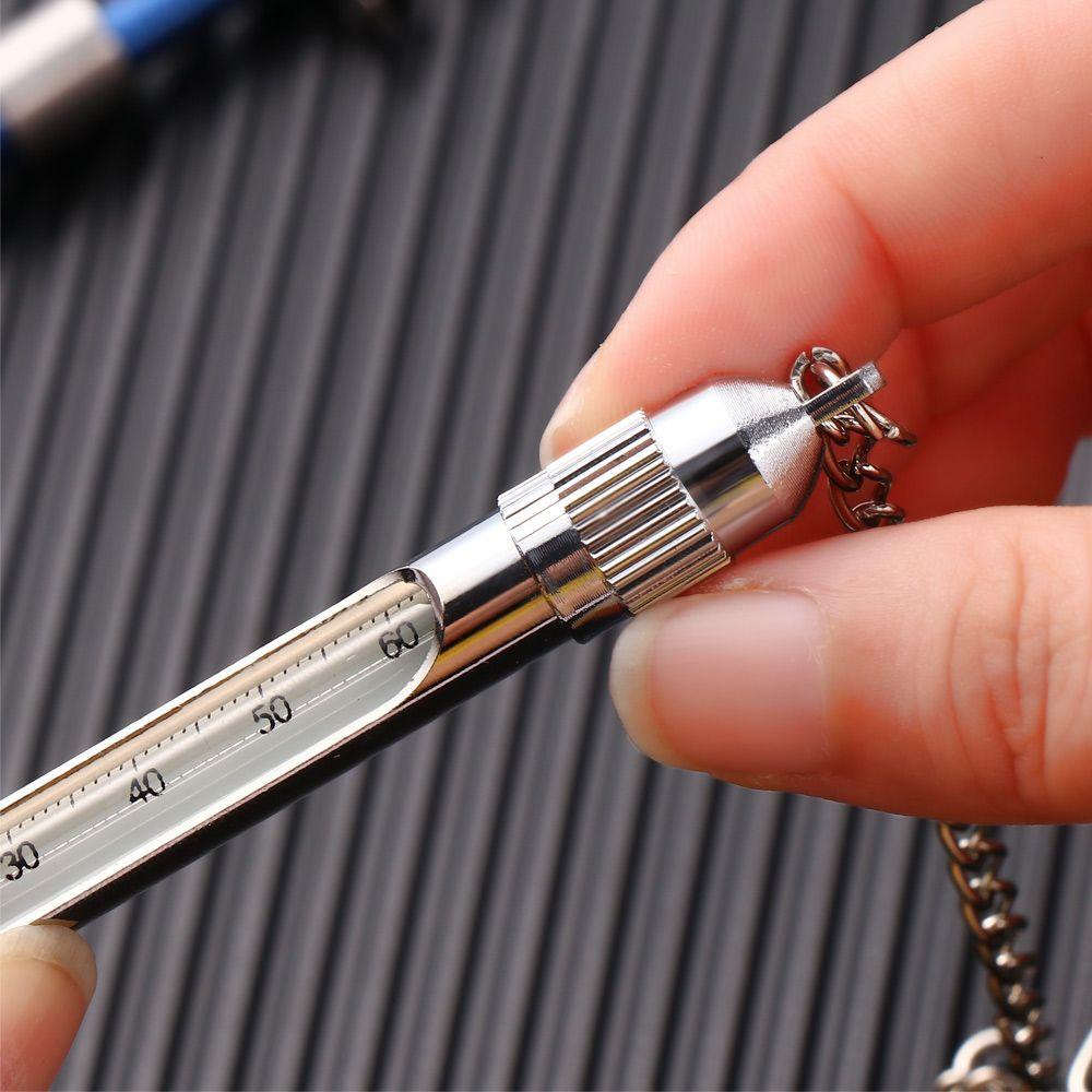 Nhiệt Kế LAKAMIER Câu Cá Kèm Móc Khóa Chất Lượng Cao