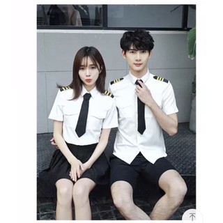 áo sơmi cơ trưởng nữ cộc tay