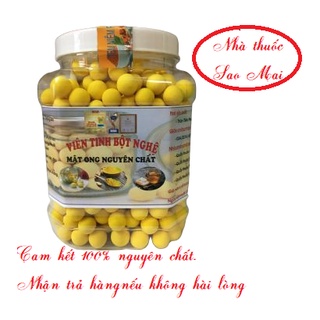1kg viên tinh bột nghệ mật ong nguyên chất