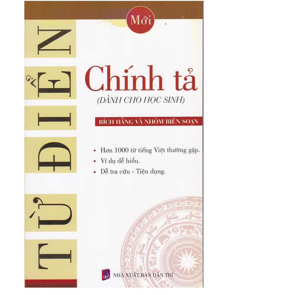 Sách - Từ Điển Chính Tả (Dành cho học sinh)