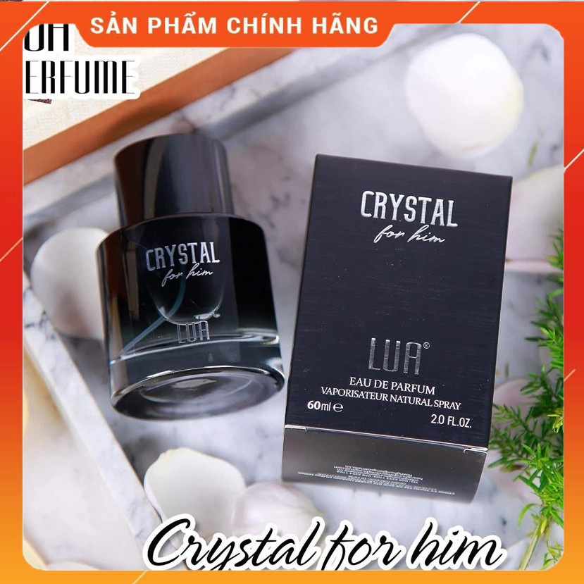 Nước Hoa Nam LUA Crystal For Him 60ml Chính Hãng