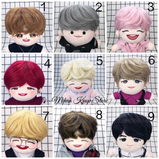 Tóc giả cho doll 20cm