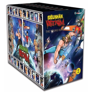 Sách - Truyện Siêu Nhân Việt Nam - Combo 5 Boxset (Từ tập 1 đến tập 26)