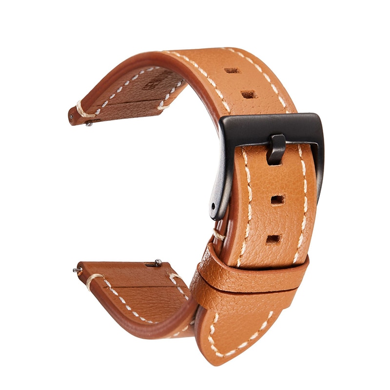 Dây đeo đồng hồ bằng da 18 - 22mm chất lượng cao