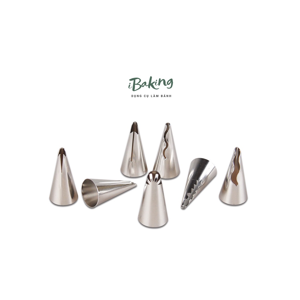 Đui bắt kem/ đuôi bắt kem trang trí váy búp bê, trang trí bánh sinh nhật chất liệu thép đúc liền khối cao cấp