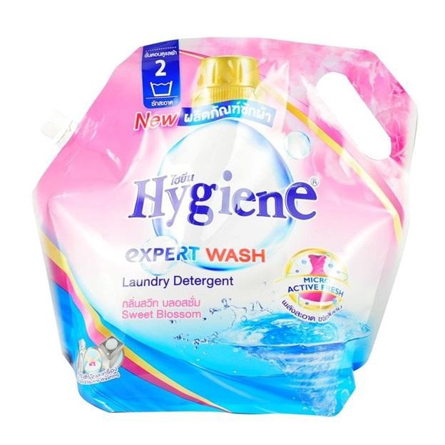 Nước giặt xả đậm đặc 2 trong 1 Hygiene túi 1.8L (Thái Lan)