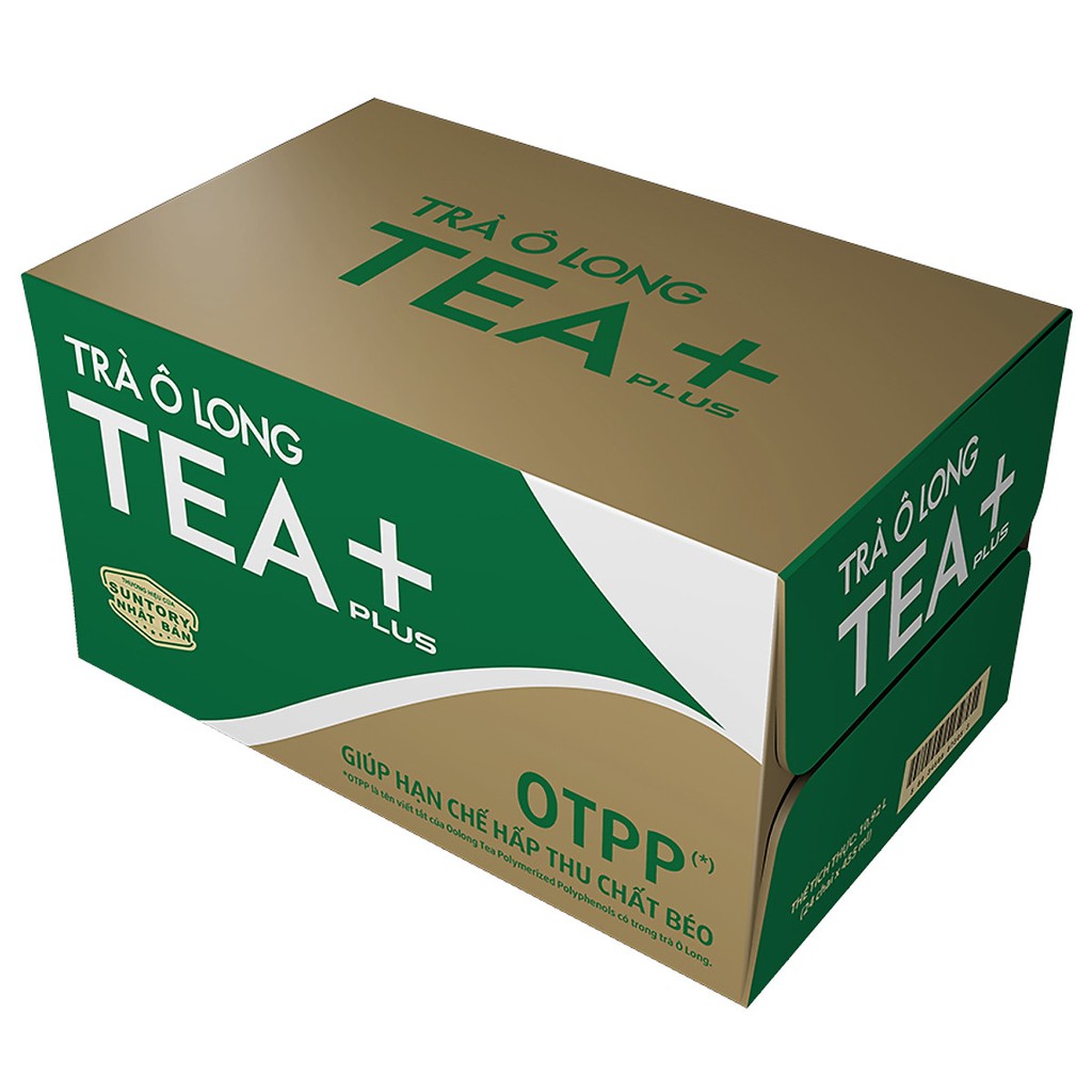 [GIẢM SỐC 10% TOÀN SHOP] - Thùng 24 Chai Trà Ô Long Tea+ Plus 350ml