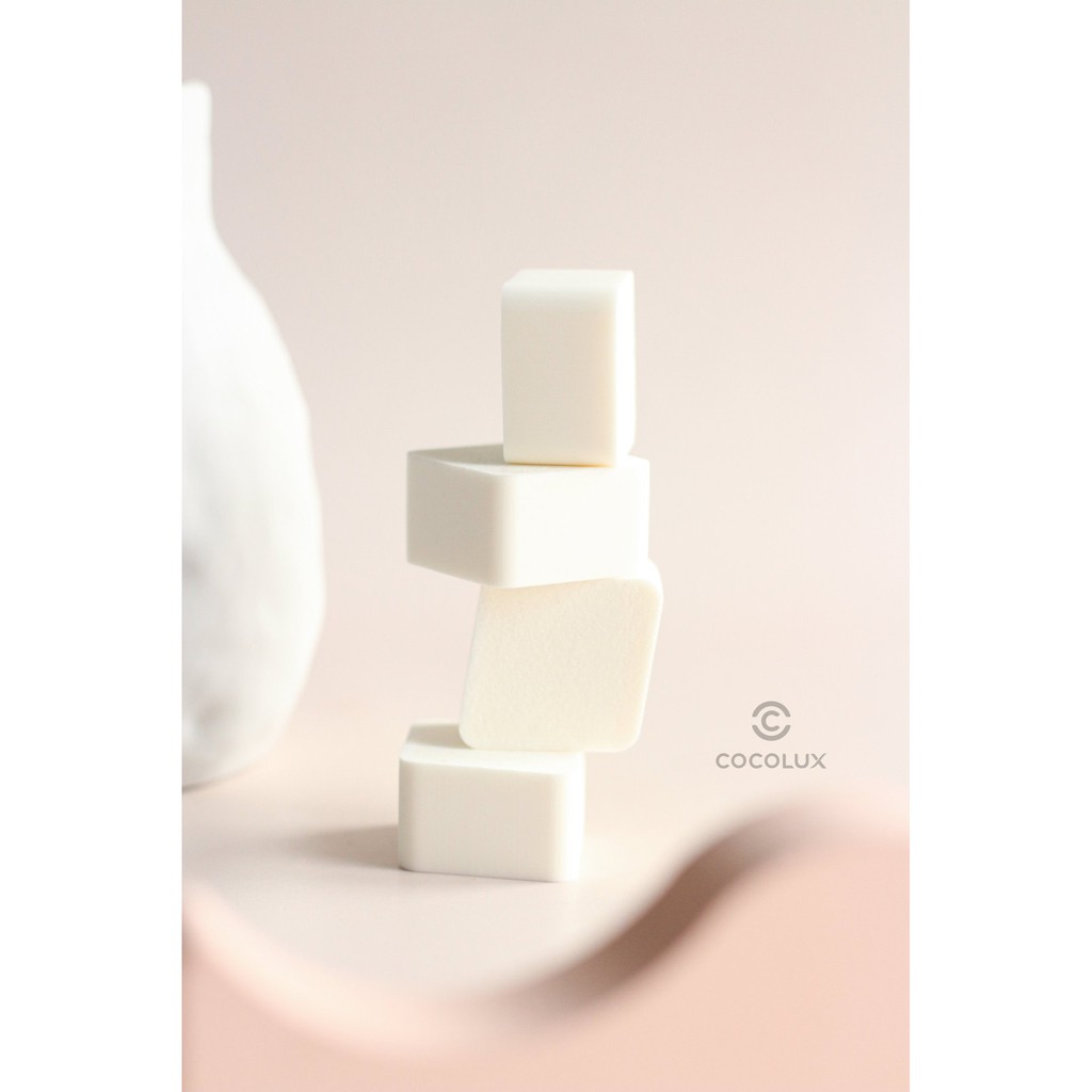 Mút trang điểm 4 miếng Diamond Shaped Puff-[COCOLUX] | BigBuy360 - bigbuy360.vn