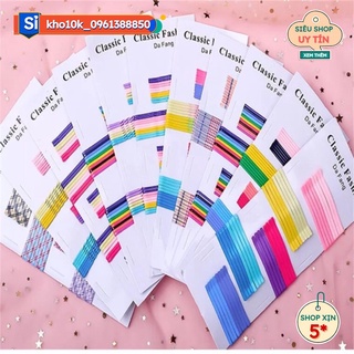 Sỉ 10 vỉ ghim màu 40-50 chiếc 180k