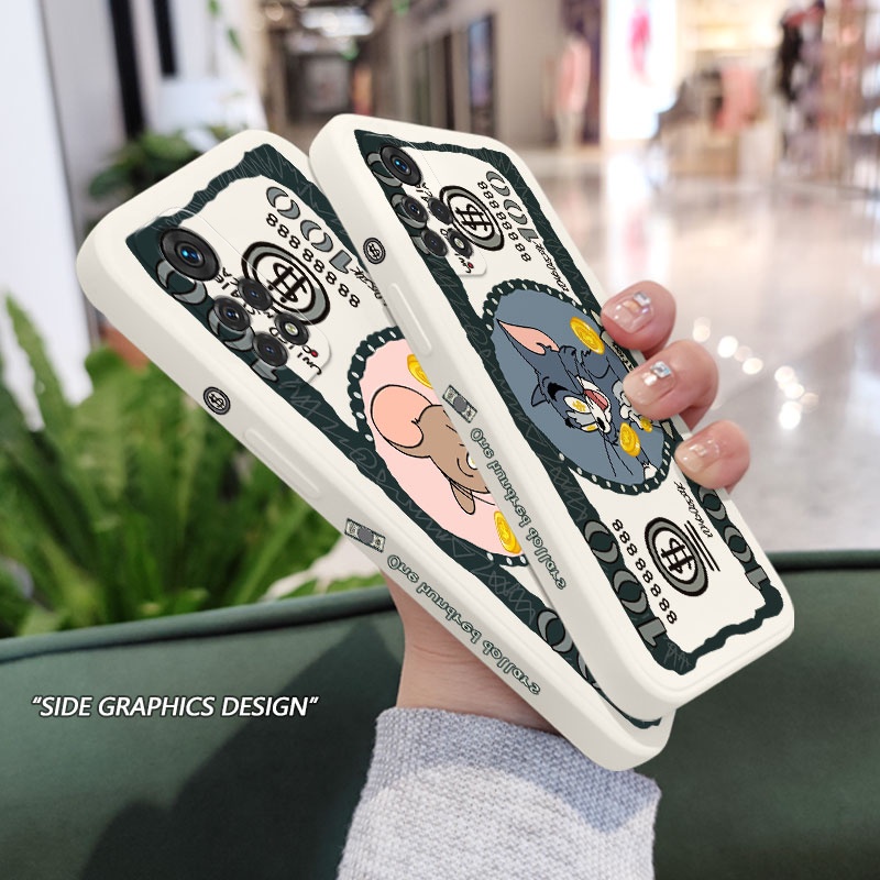 Ốp Điện Thoại Thiết Kế Hình Tiền Hoạt Hình Sáng Tạo Cho Xiaomi Redmi Note 11 11S Pro Plus + 11T 4G 5G