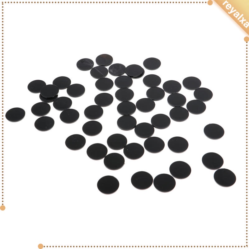 Bộ 50 Đế Nhựa Tròn 22mm Chuyên Dụng Cho Mô Hình RPG Wargame