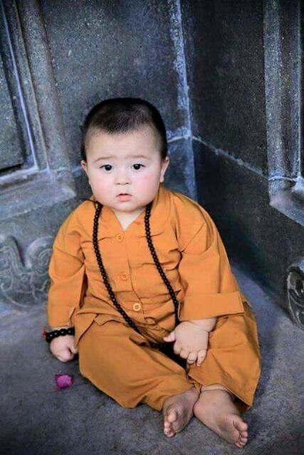 Đồ lam đi chùa cho bé