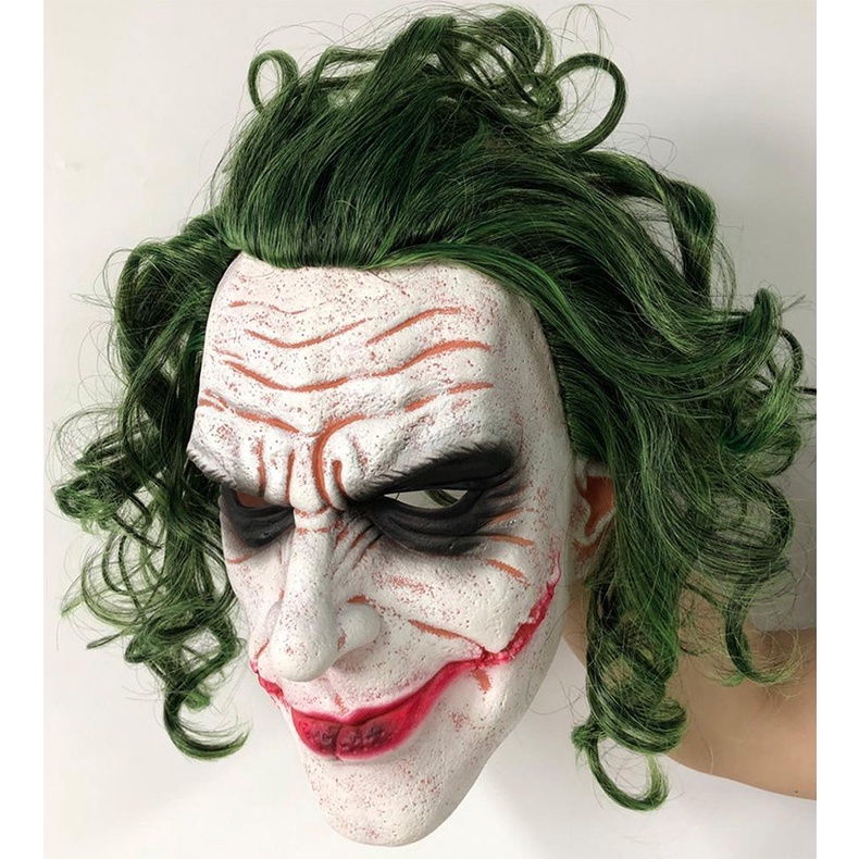 Dark Knight Batman Joker Mặt nạ latex cao su COS Halloween