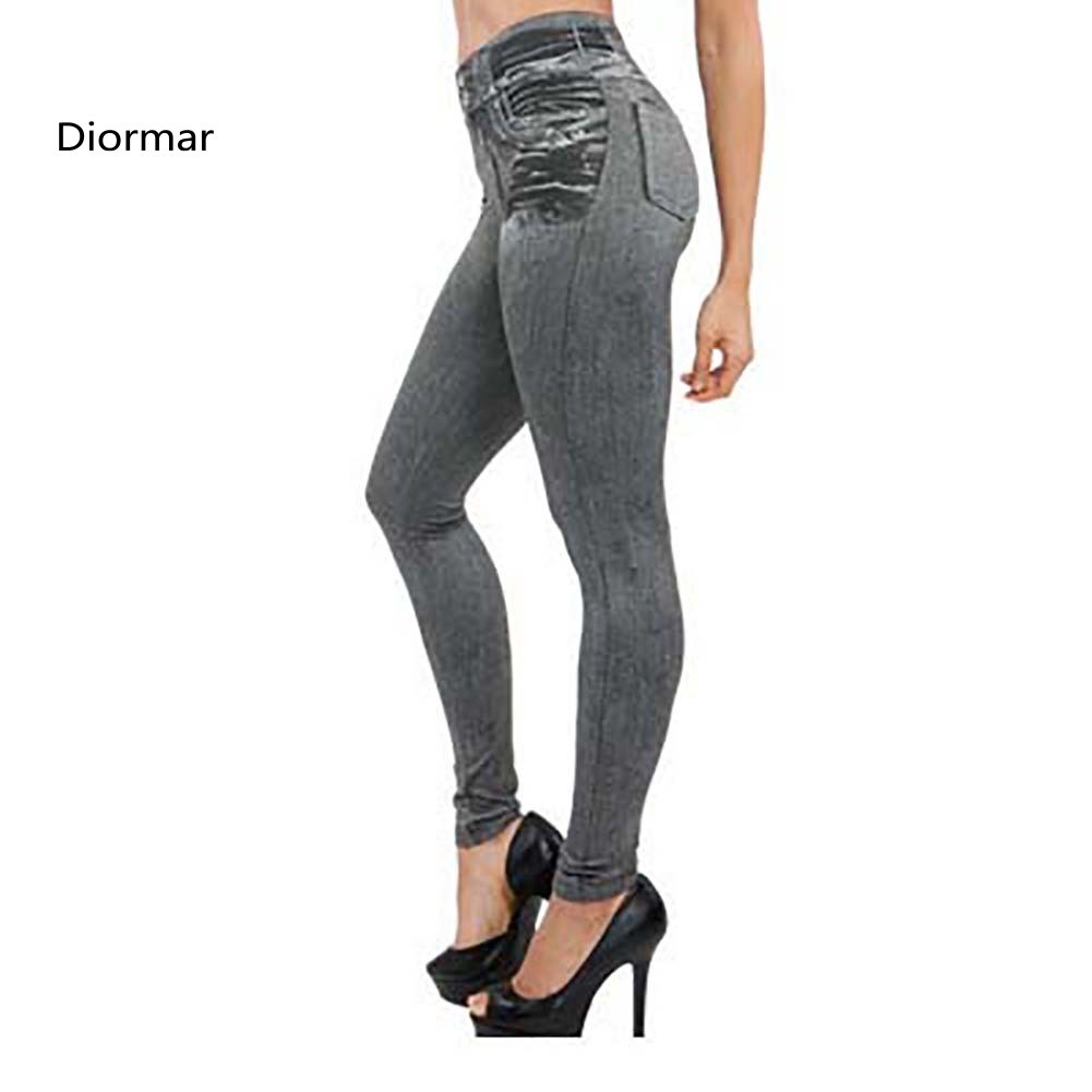 Quần legging giả jean phong cách năng động trẻ trung dành cho nữ