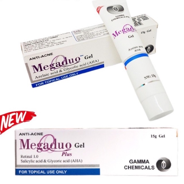 Gel ngừa mụn thâm và chống lão hoá Megaduo retinal plus