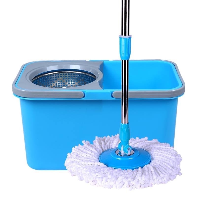 BỘ CHỔI LAU NHÀ 360 ĐỘ CÔNG NGHỆ THÁI LAN TẶNG KÈM 1 BÔNG LAU , CÓ BÁNH XE