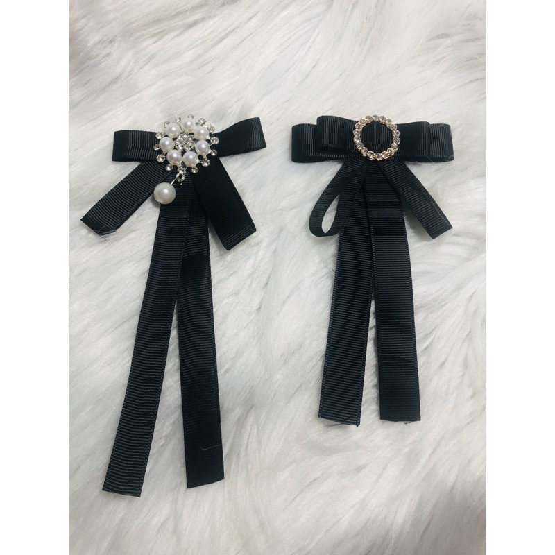 Cài áo nơ xinh. KT 9 x 15cm và 7 x 13cm