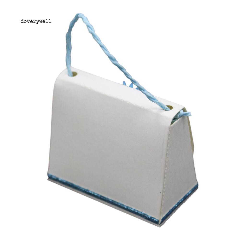 Khuôn cắt giấy gấp hình hộp quà dễ thương