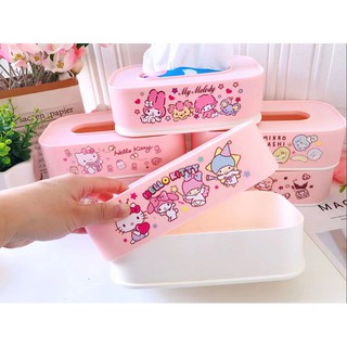 🌻hộp khăn giấy nhựa kitty 🎀kitty house