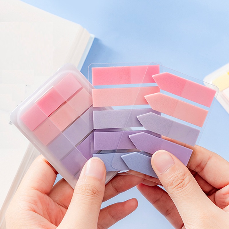 1 Miếng Dán Ghi Chú Hình Mũi Tên Nhiều Màu Sắc C7089