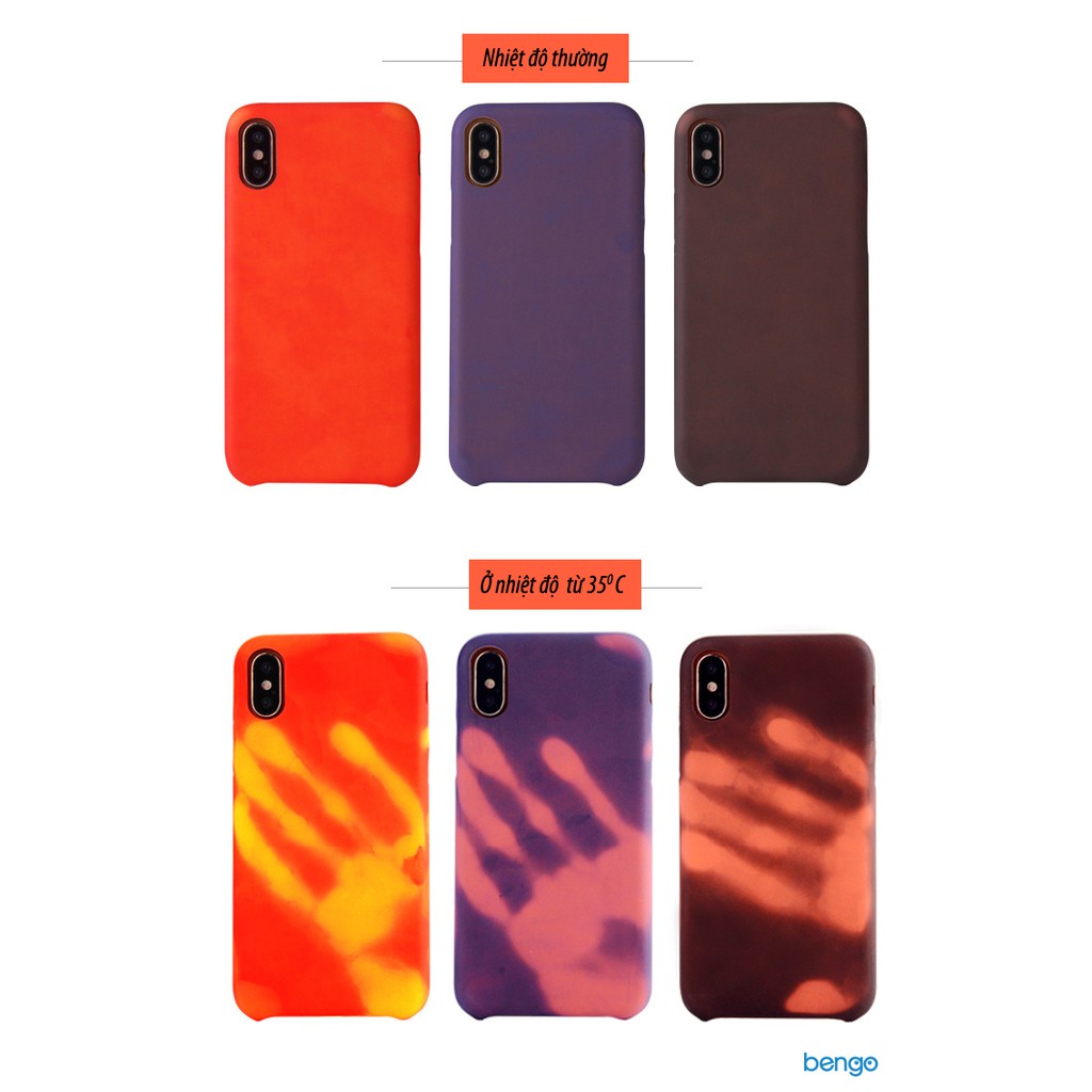 Ốp lưng iPhone X dán da đổi màu