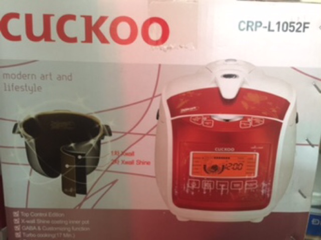 [Trả góp 0%] Nồi cơm điện CUCKOO CRP L1052F 1.8L | BigBuy360 - bigbuy360.vn