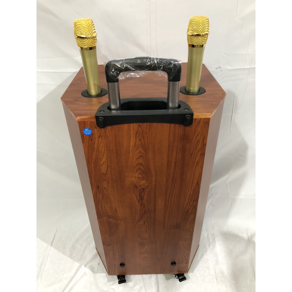 LOA KÉO CAO CẤP DBA 1585 BASS 40 BA ĐƯỜNG TIẾNG ÂM THANH SIÊU CHẤT, KÈM 2 MÍC KIM LOẠI UHF CHỐNG HÚ XỊN