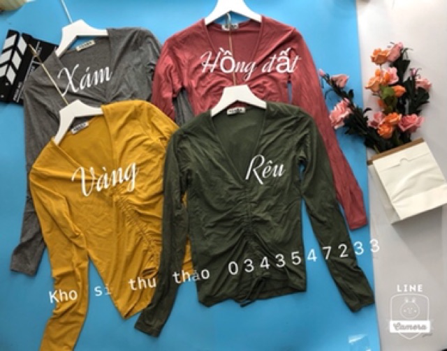[Mã WASTUP giảm 10% tối đa 30K đơn 99K] Áo rút ngực tay dài hình chụp thật kèm video | BigBuy360 - bigbuy360.vn