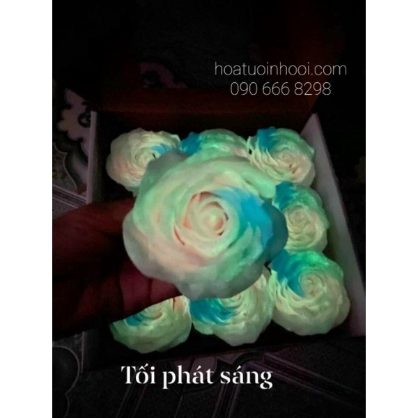 Sale cực mạnh Đầu hoa sáp cầu vồng phát sáng - mua 3 tặng 1