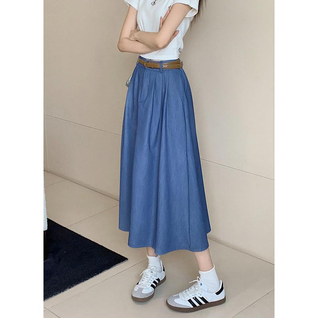 Chân Váy Lưng Cao Phong Cách Retro Mùa Hè Kiểu Mới 63644