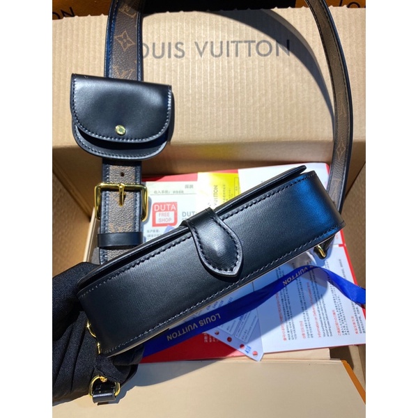 Túi đeo chéo nữ Louis Vuitton LV Officier da thật cao cấp