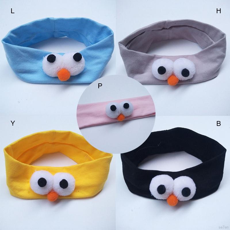 Băng đô đính đôi mắt hoạt hình ngộ nghĩnh cho bé