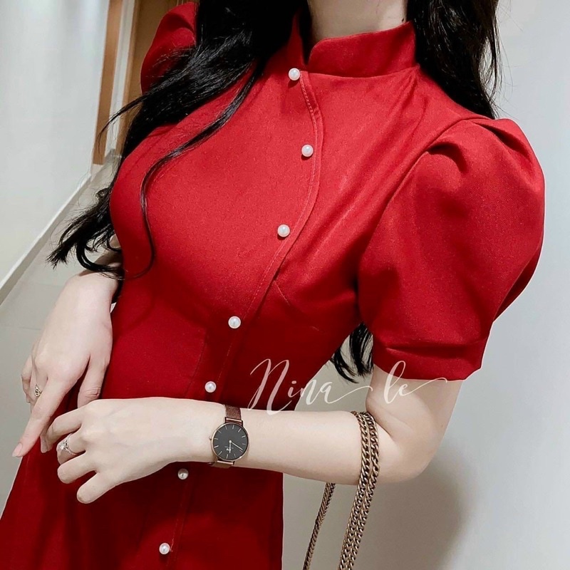 ĐẦM ĐỎ CỔ TÀU NÚT LỆCH