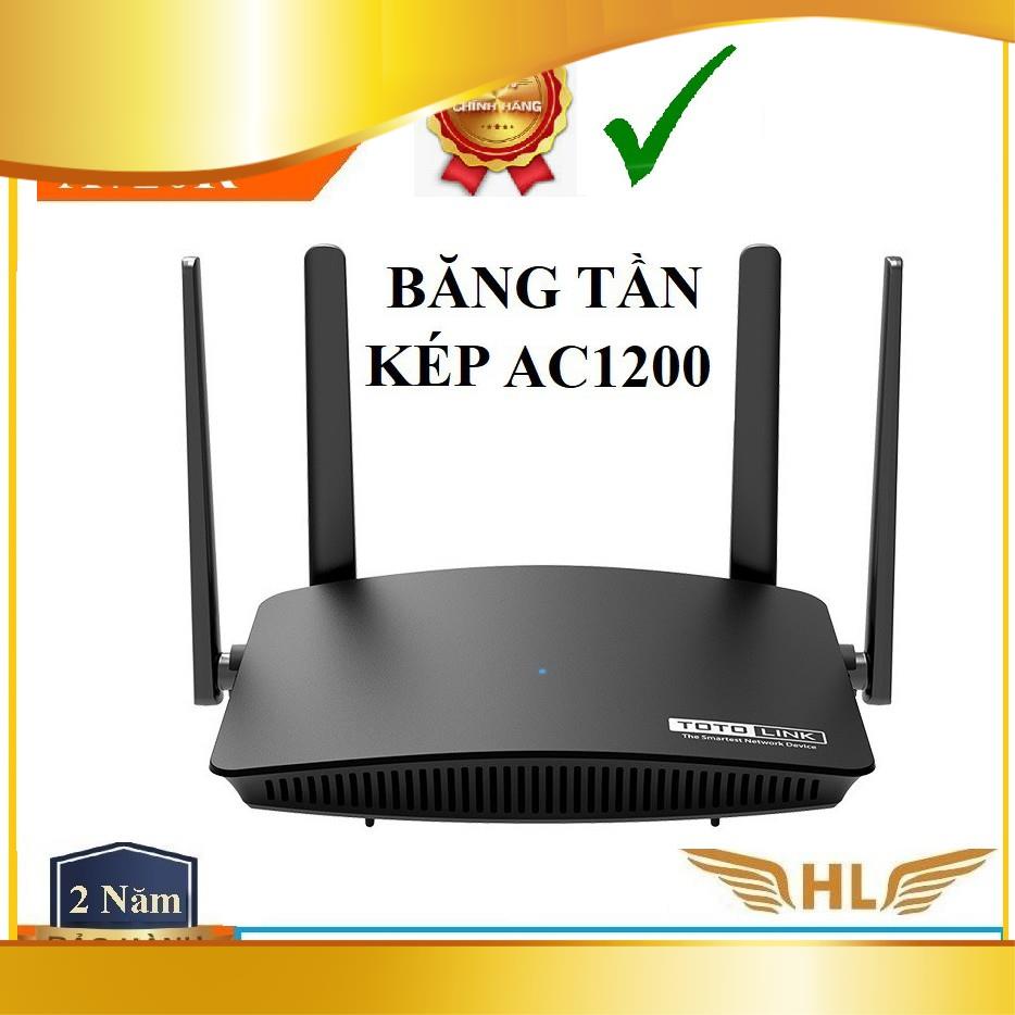 [người bán địa phương] Bộ Phát Wifi Totolink A720R Chuẩn AC1200Mbps 4 Râu ,Totolink A3002RU Chuẩn AC1200Mbps 4 Râu Xuyên