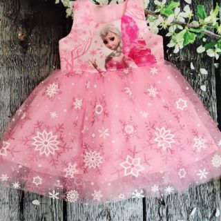 Váy elsa cho gái iu, sz 3-8