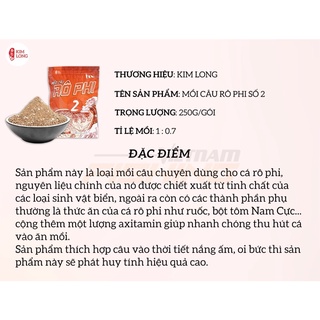 [ Mua 1 Tặng 1] Mồi Rô Phi KIM LONG (Số 1-2)