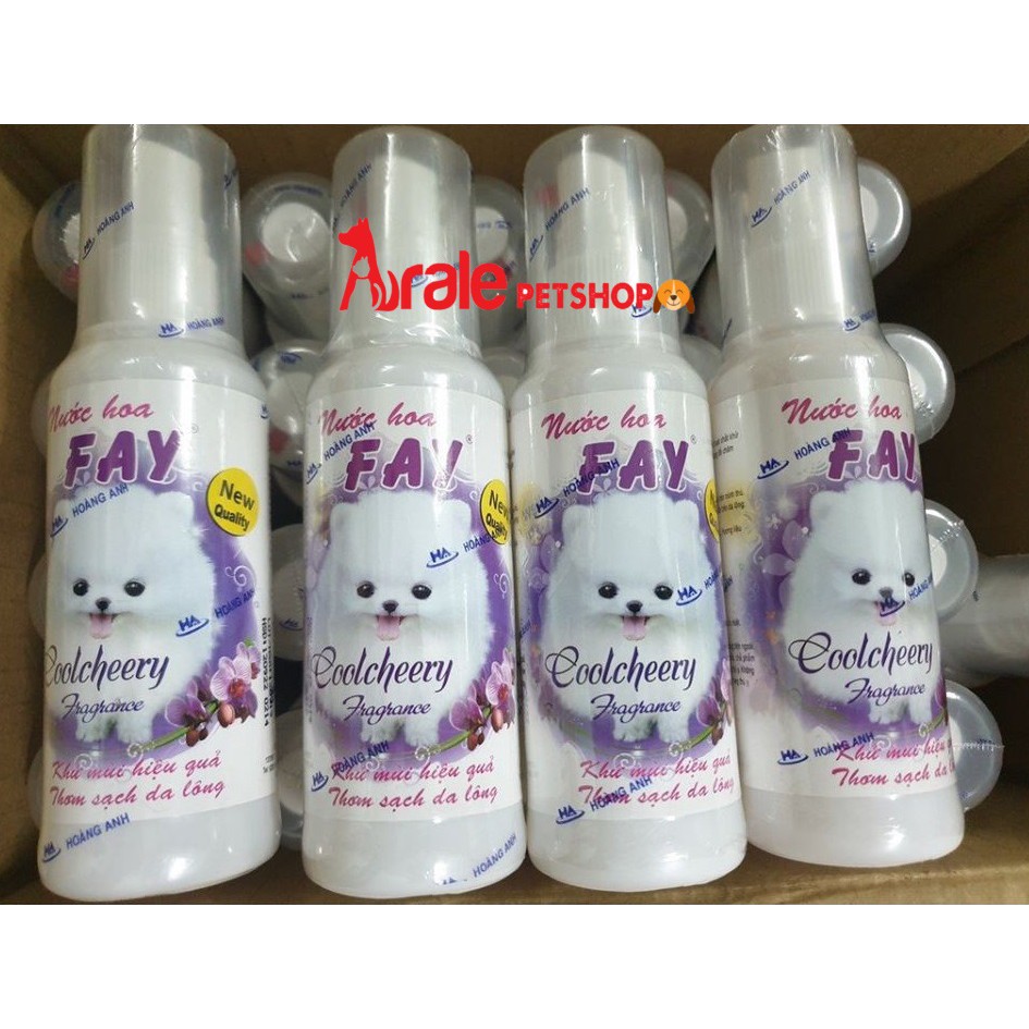 Nước hoa Fay khử mùi, lưu hương, thơm lâu cho chó mèo 90ml