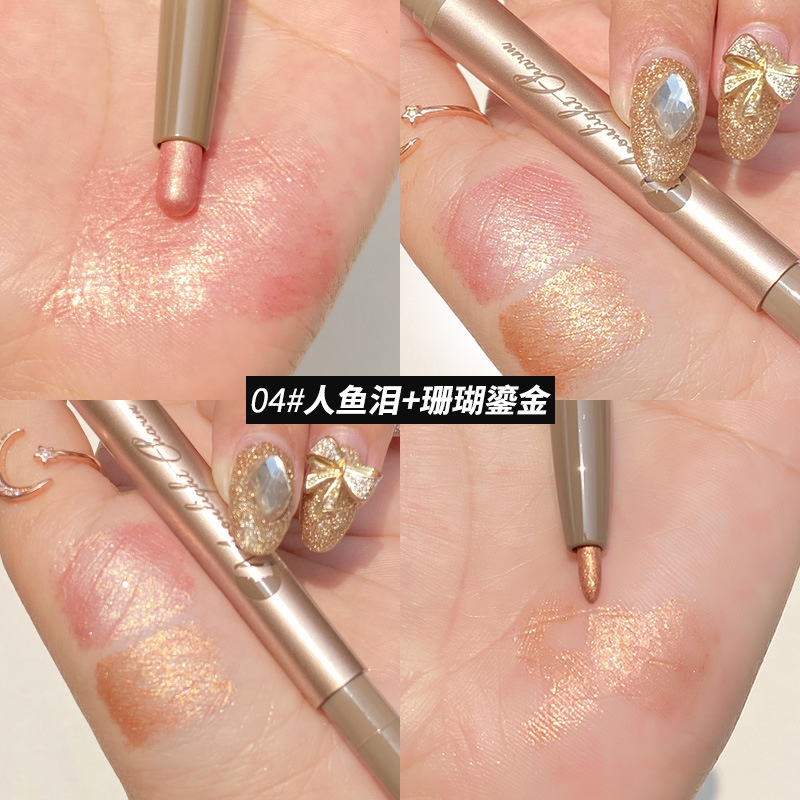 Bút kẻ mắt dạng gel trang điểm bắt sáng cho nữ