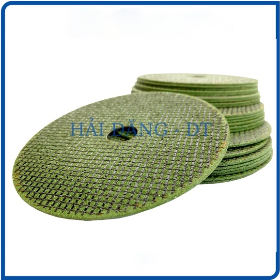 Đá Cắt Sắt, Đá cắt Inox Cá Heo 100mm Usaton màu xanh 50 viên