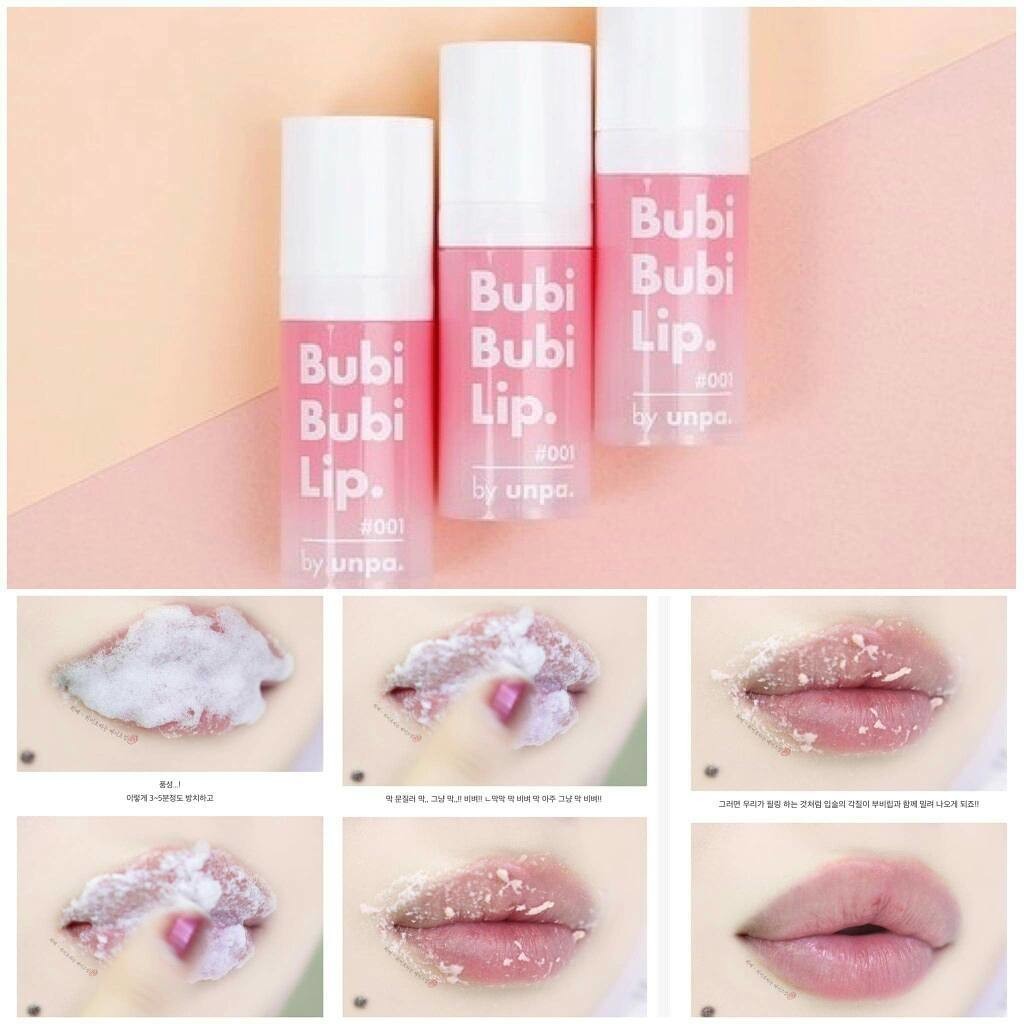 GEL TẨY DA CHẾT MÔI UNPA BUBI BUBI LIP