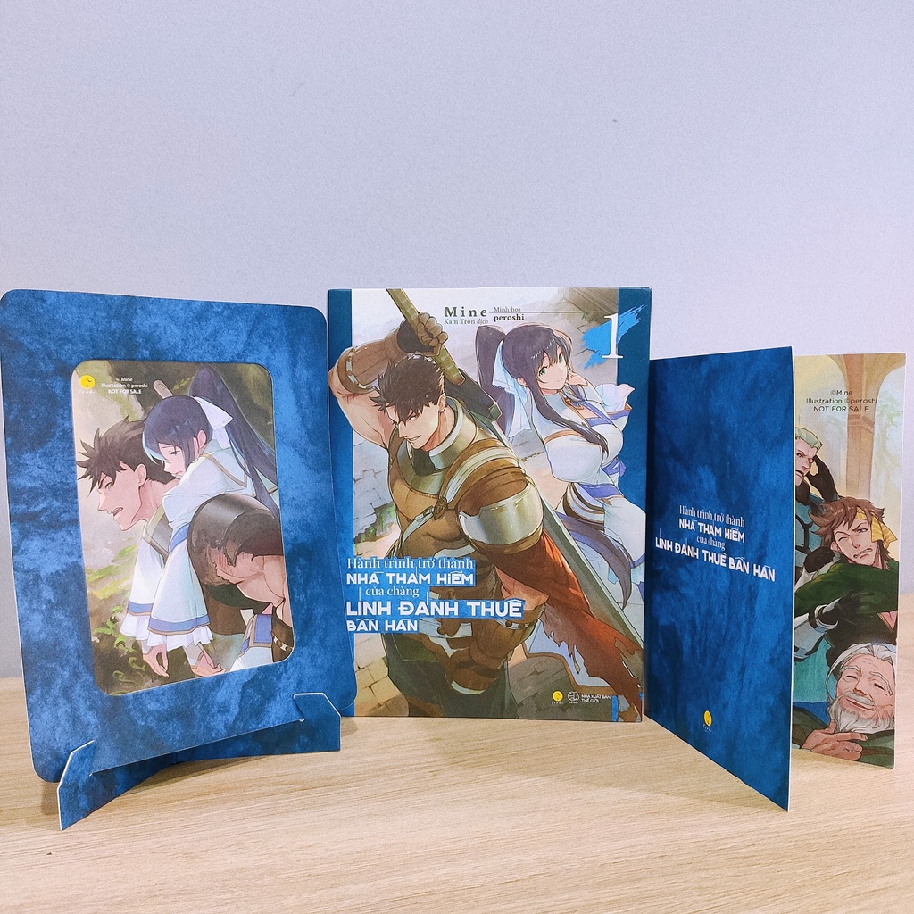 Sách Light novel - Tập 1 Hành Trình Trở Thành Nhà Thám Hiểm Của Chàng Lính Đánh Thuê Bần Hàn - Mine