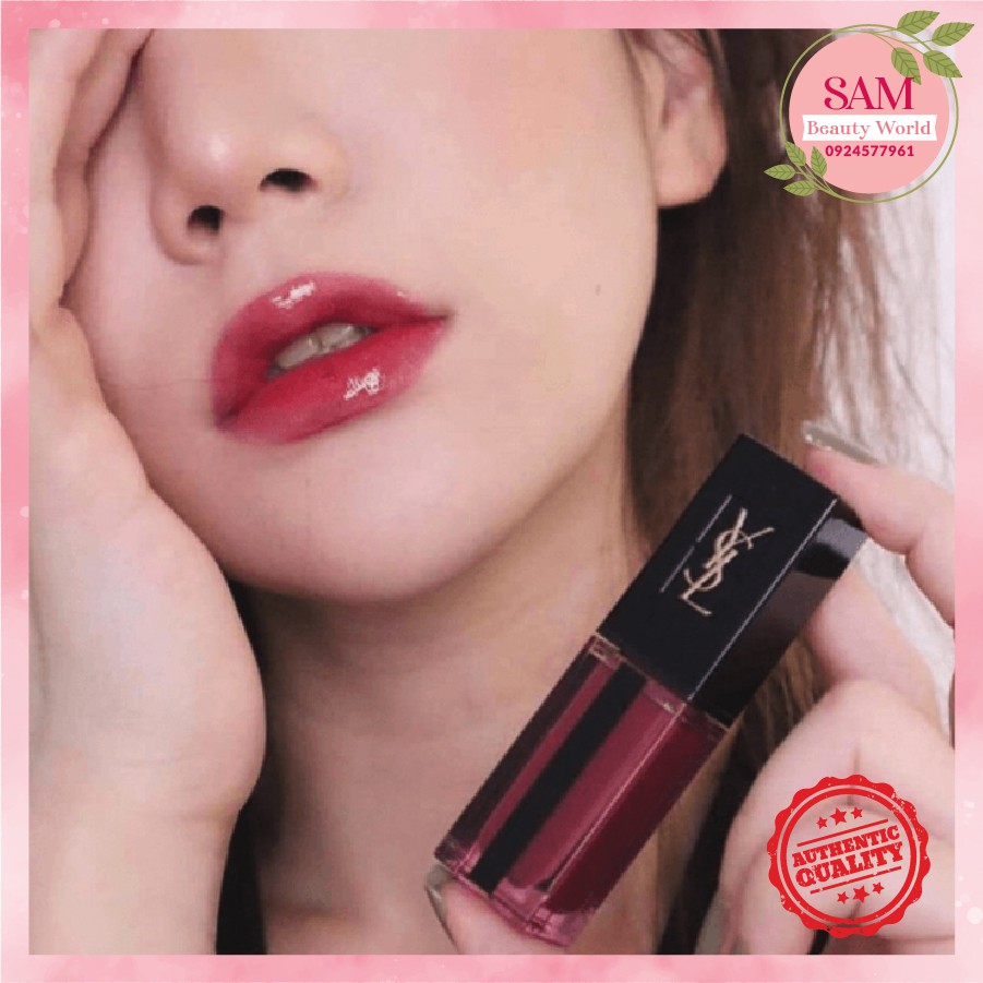 Son Kem YSL  Water Stain 617 Nâu Mận Bí Ẩn Quyến Rũ | BigBuy360 - bigbuy360.vn