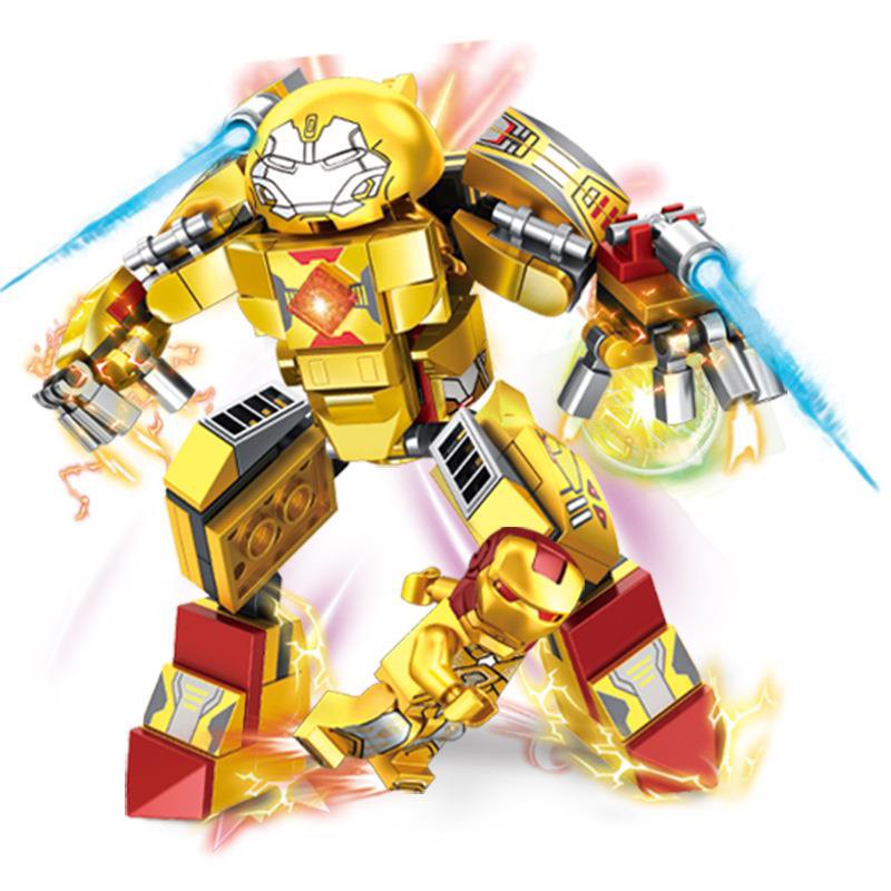 Bộ đồ chơi xếp hình Legoo biệt đội Iron Man mecha