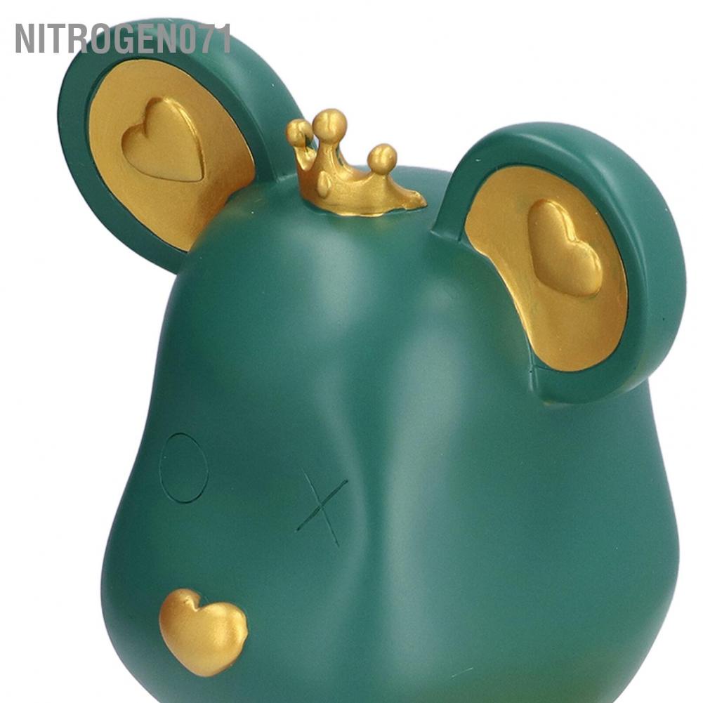 Nitrogen071 Bearbrick, Gấu bê khay decor, Kệ để đồ hình gấu trang trí phòng khách sang trọng 30cm