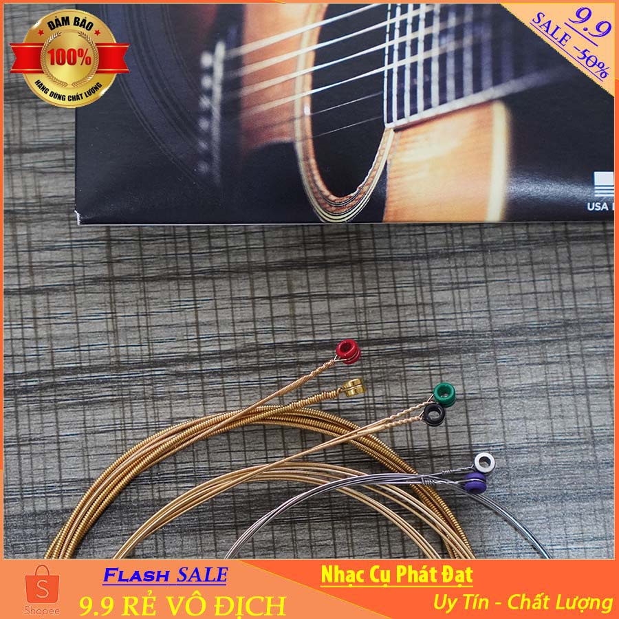 Dây đàn Guitar Acoustic Daddario EJ13 Cỡ 11